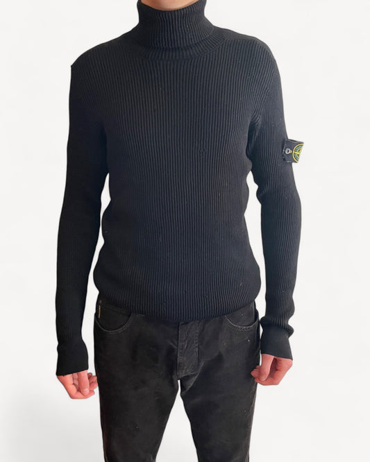 STONE ISLAND TURTLENECK KNIT (M)