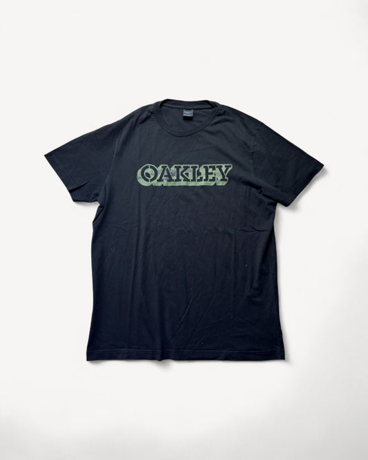 OAKLEY NAVY T-SHIRT (L)