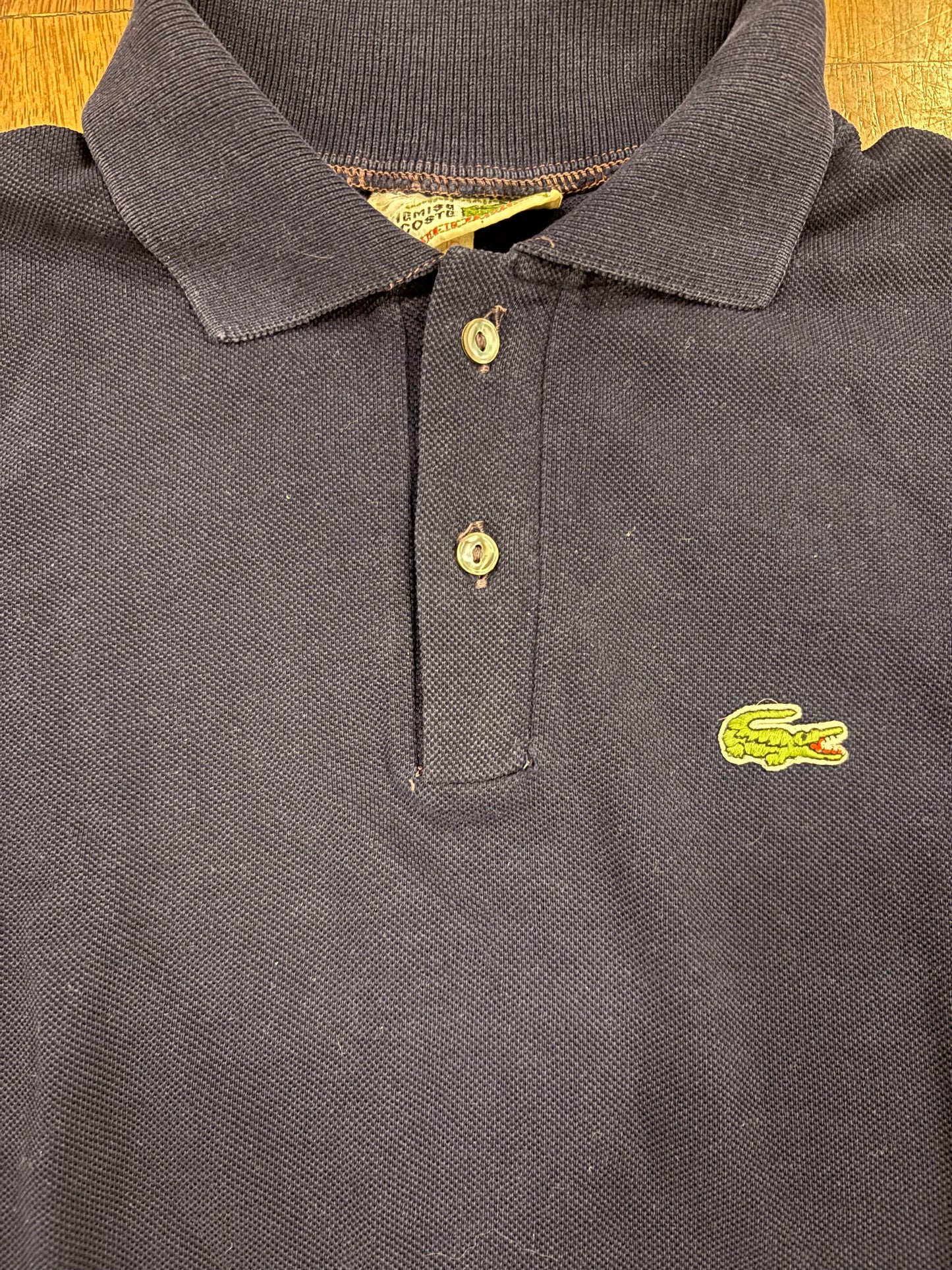 LACOSTE POLO SHIRT NAVY (XS)