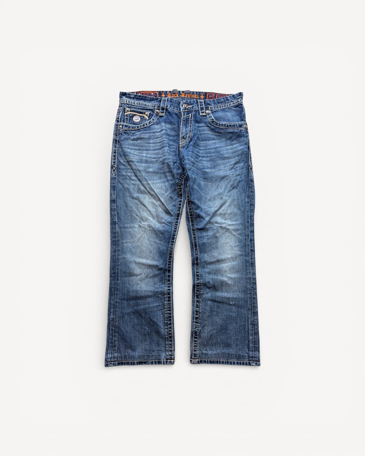 ROCK REVIVAL JEANS W36 L32
