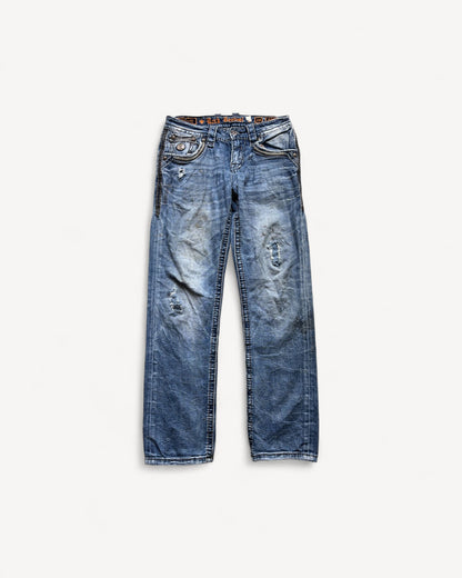 ROCK REVIVAL JEANS W29 L32 #RR6