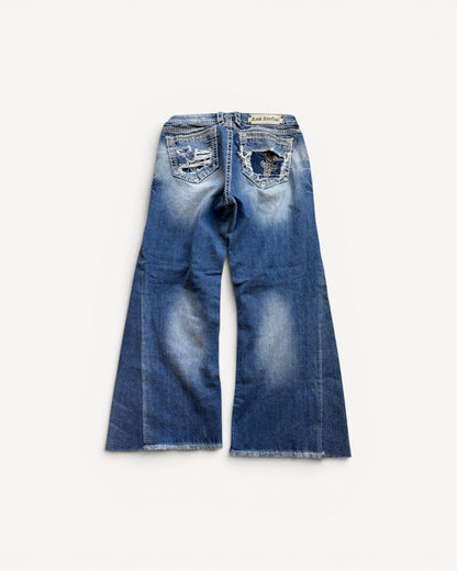 ROCK REVIVAL JEANS W32 L30 #RR34