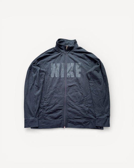 NIKE BLACK ZIP UP VEST (XL)