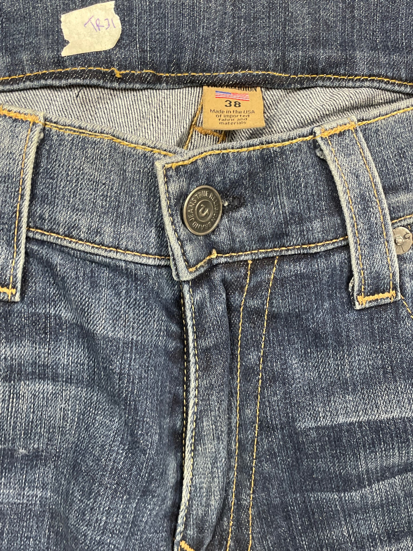 TRUE RELIGION JEANS W38 L32 #TR31