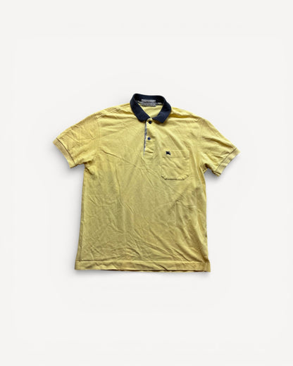 BURBERRY YELLOW POLO SHIRT (M)