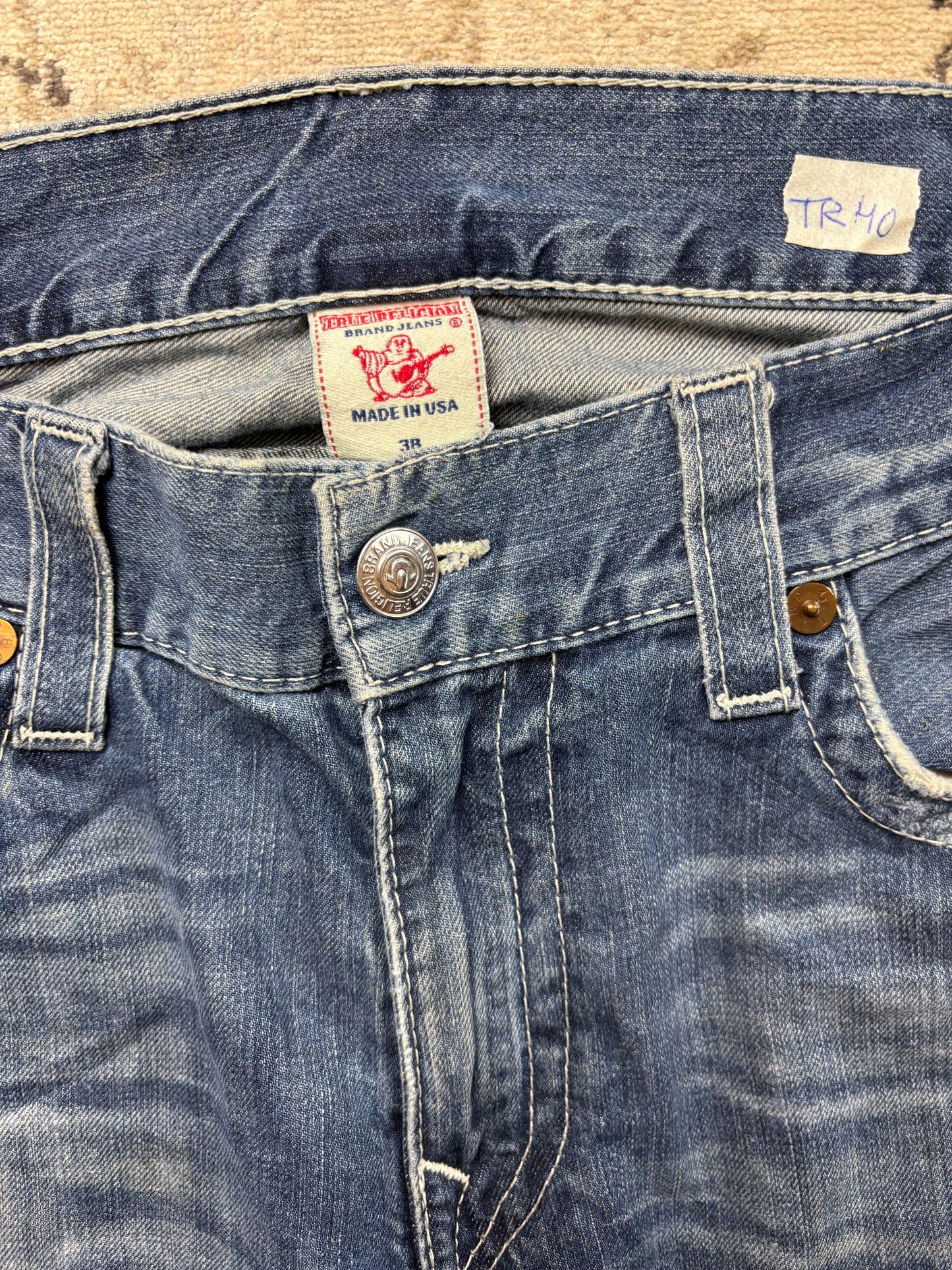 TRUE RELIGION JEANS W38 L34 #TR40