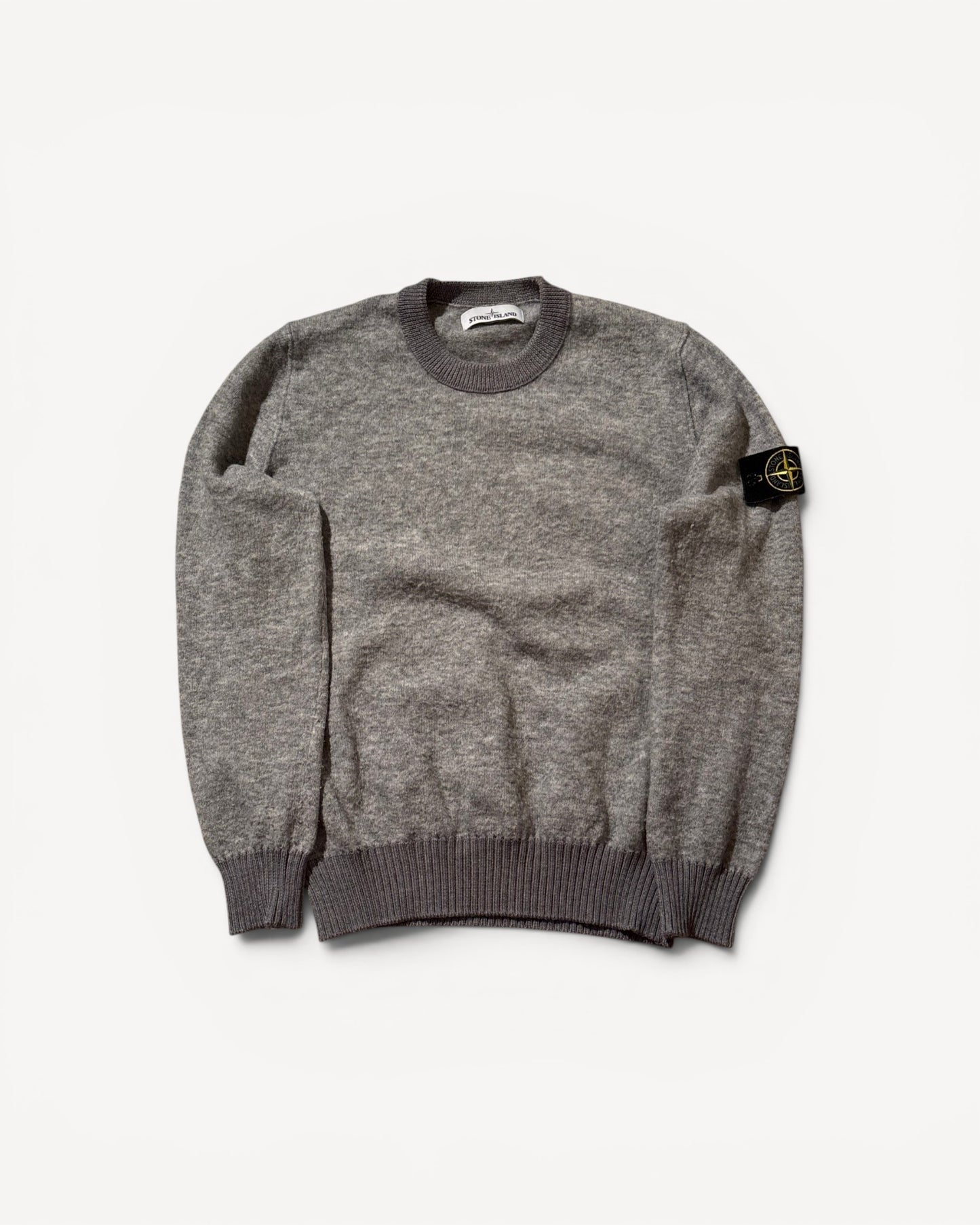 STONE ISLAND GREY KNIT (M)