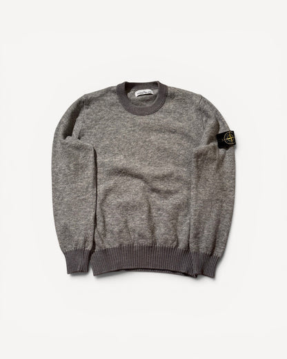STONE ISLAND GREY KNIT (M)