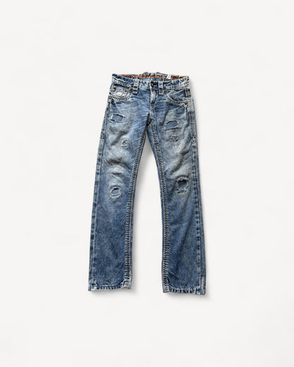 ROCK REVIVAL JEANS W28 L30 #RR3