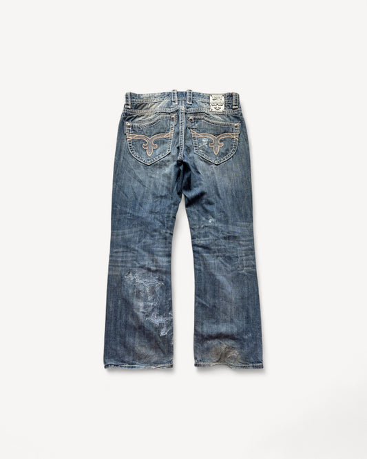 ROCK REVIVAL JEANS W34 L32 #RR18