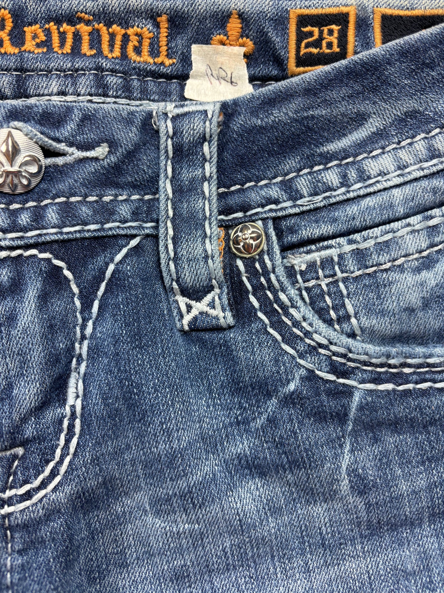 ROCK REVIVAL JEANS W28 L32 #RR6