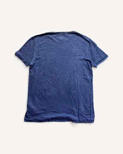 RALPH LAUREN NAVY T-SHIRT (L)