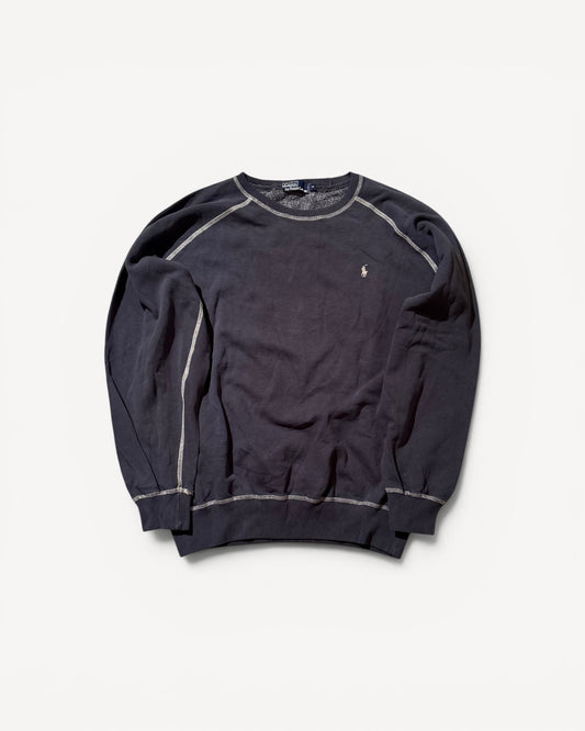RALPH LAUREN BLACK SWEATER (M)