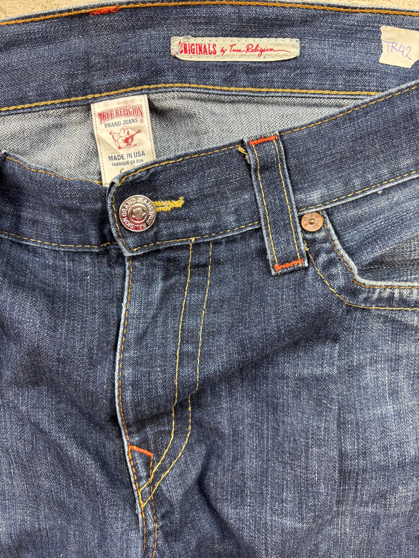TRUE RELIGION JEANS W40 L34 #TR42