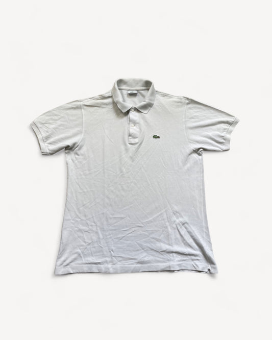 LACOSTE POLO SHIRT WHITE (L)