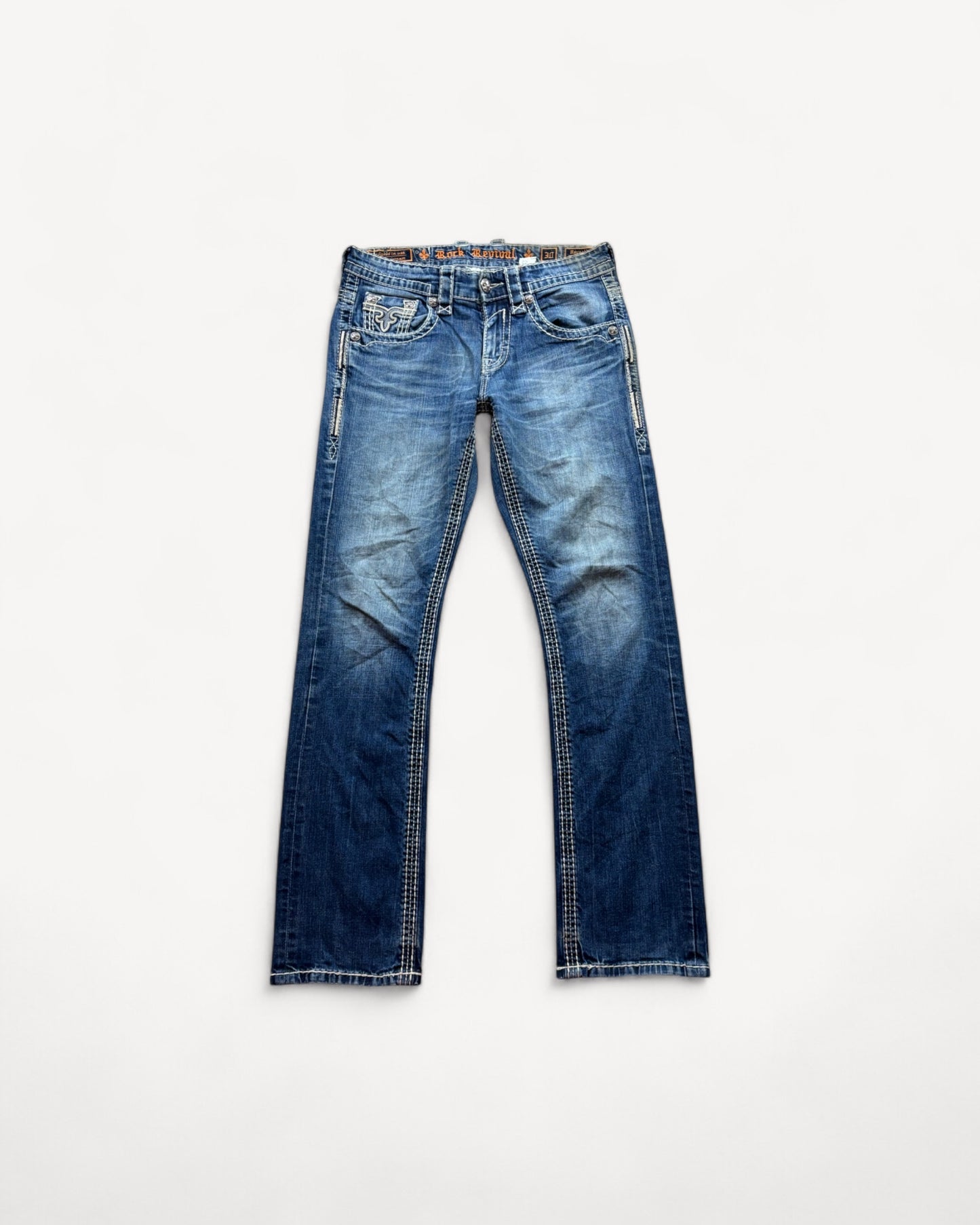 ROCK REVIVAL JEANS W27 L30 #RR3