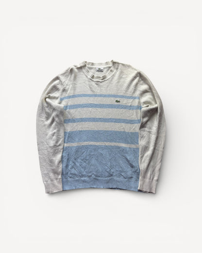 LACOSTE WHITE KNIT (M)