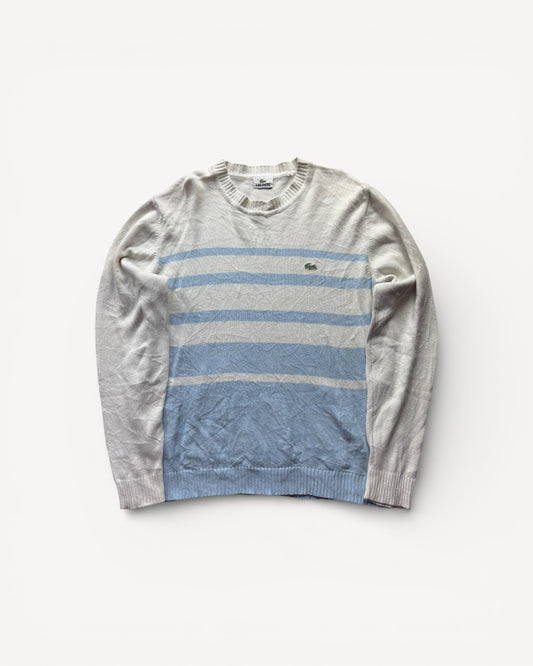 LACOSTE WHITE KNIT (M)