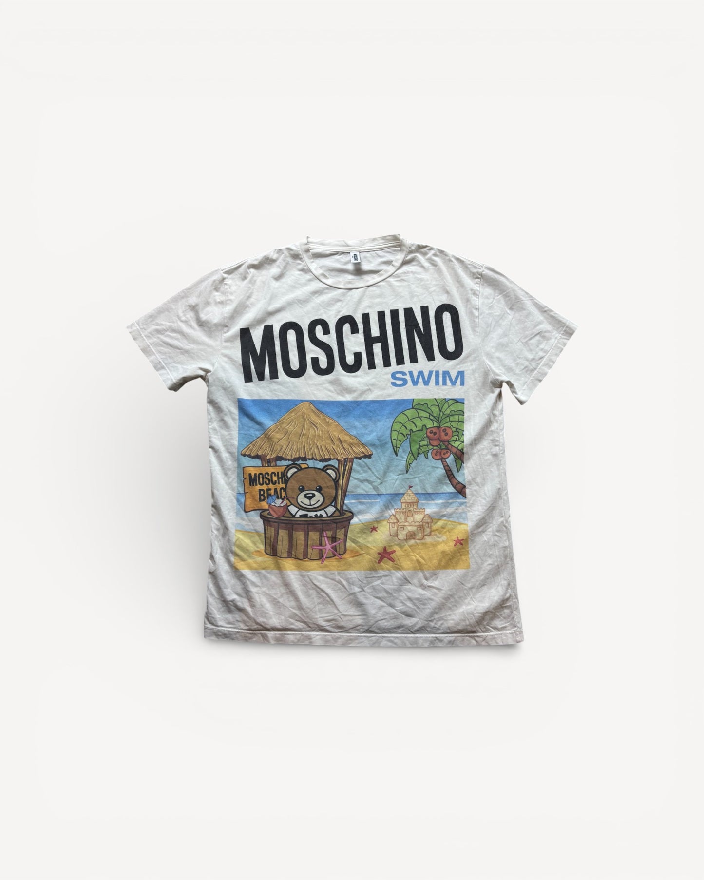 MOSCHINO WHITE T-SHIRT (M)