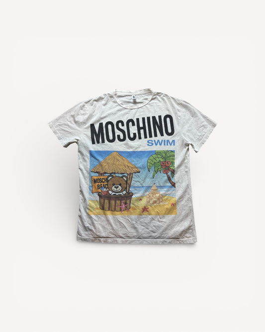 MOSCHINO WHITE T-SHIRT (M)