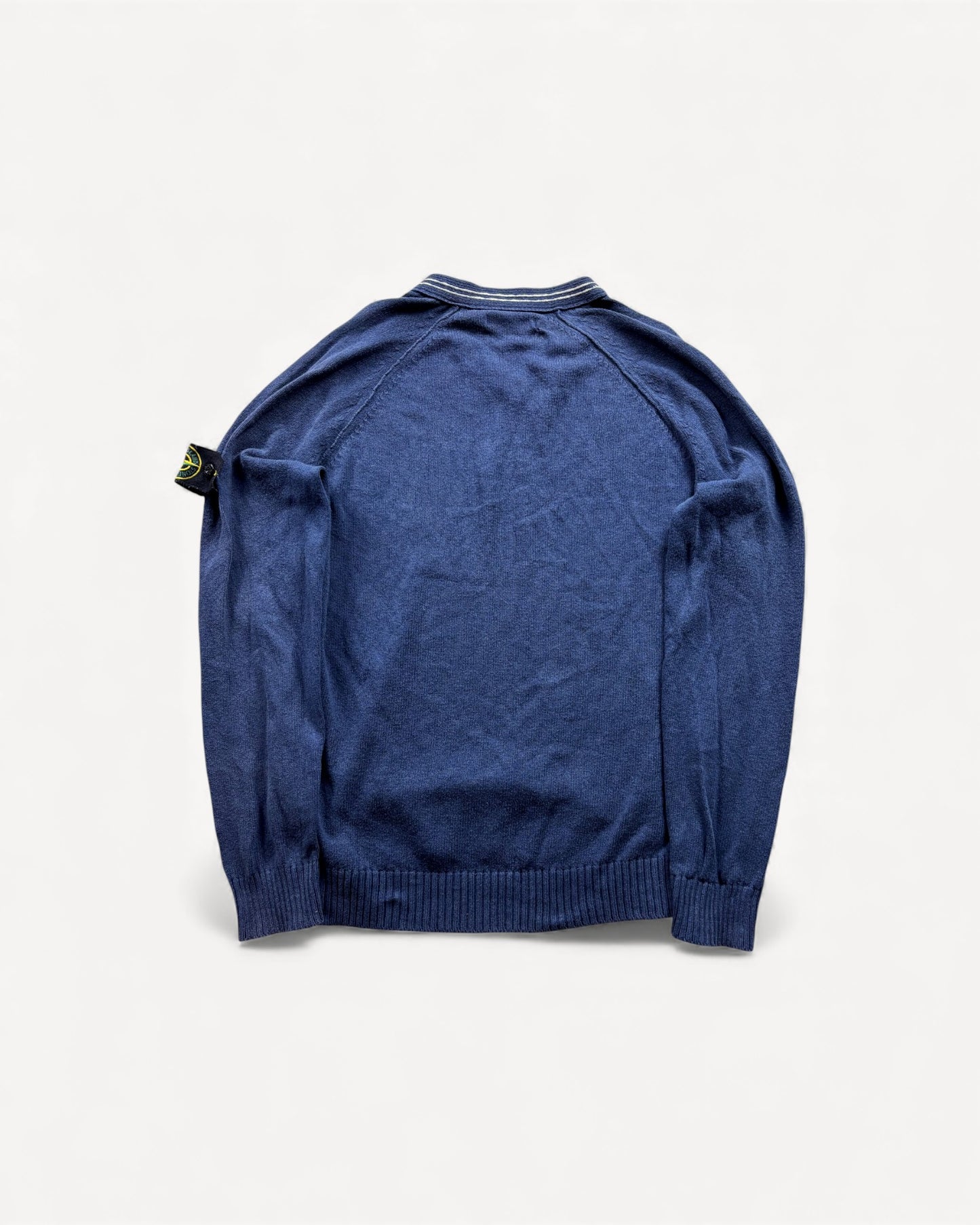 STONE ISLAND NAVY KNIT (L)