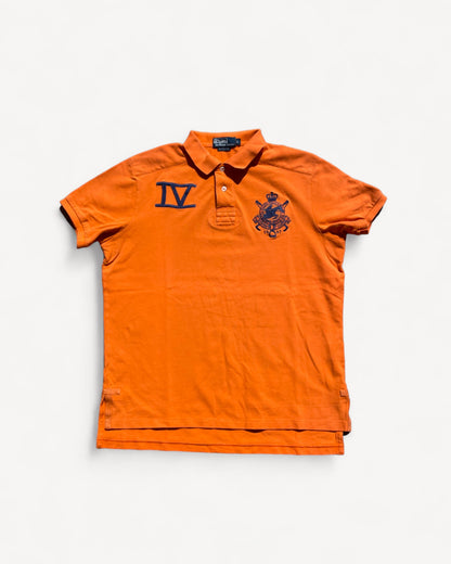 RALPH LAUREN POLO SHIRT ORANGE (L)