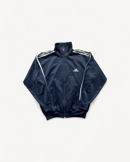 ADIDAS BLACK ZIP UP VEST (S)