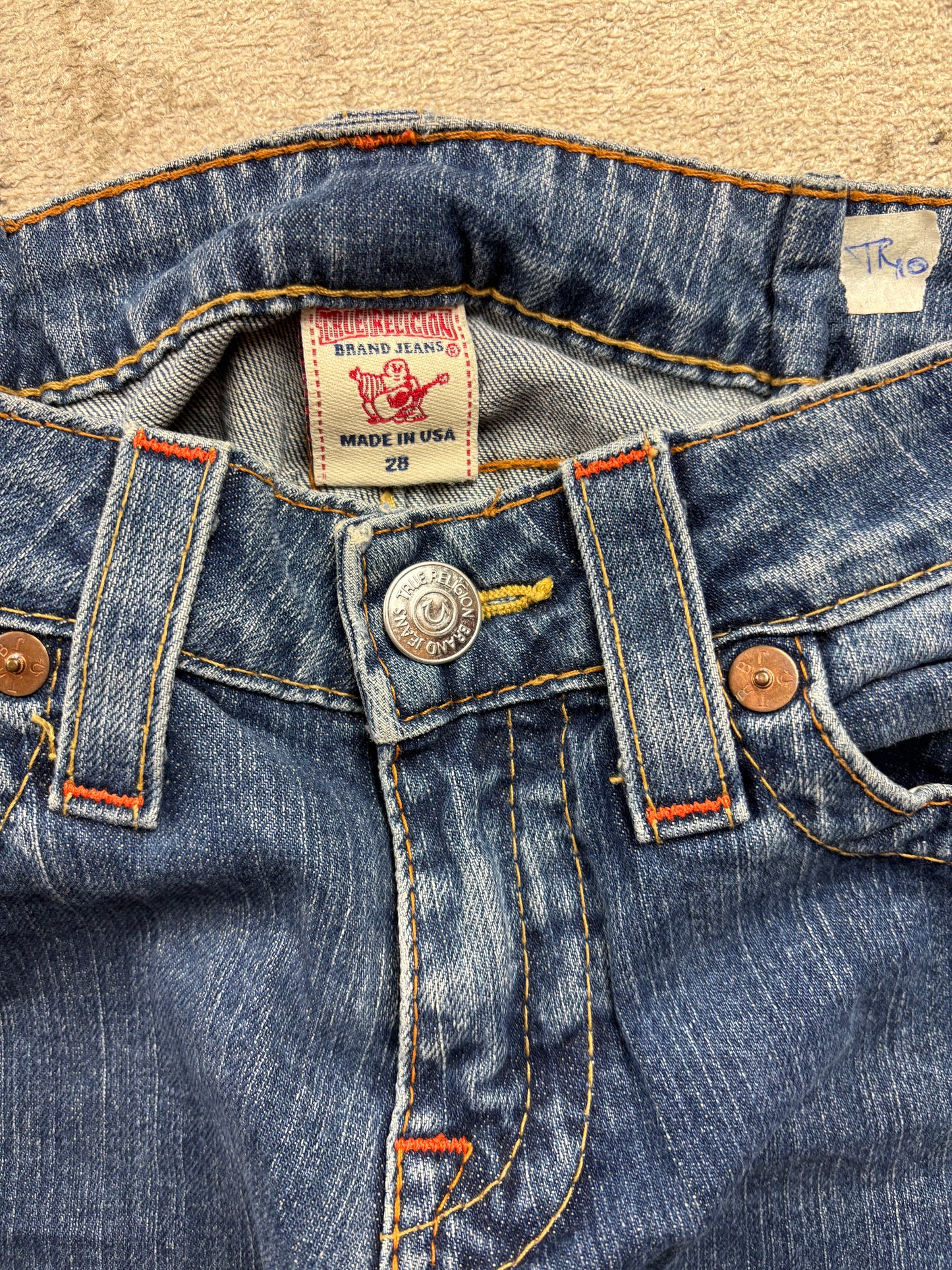 TRUE RELIGION JEANS W28 L32 #TR10