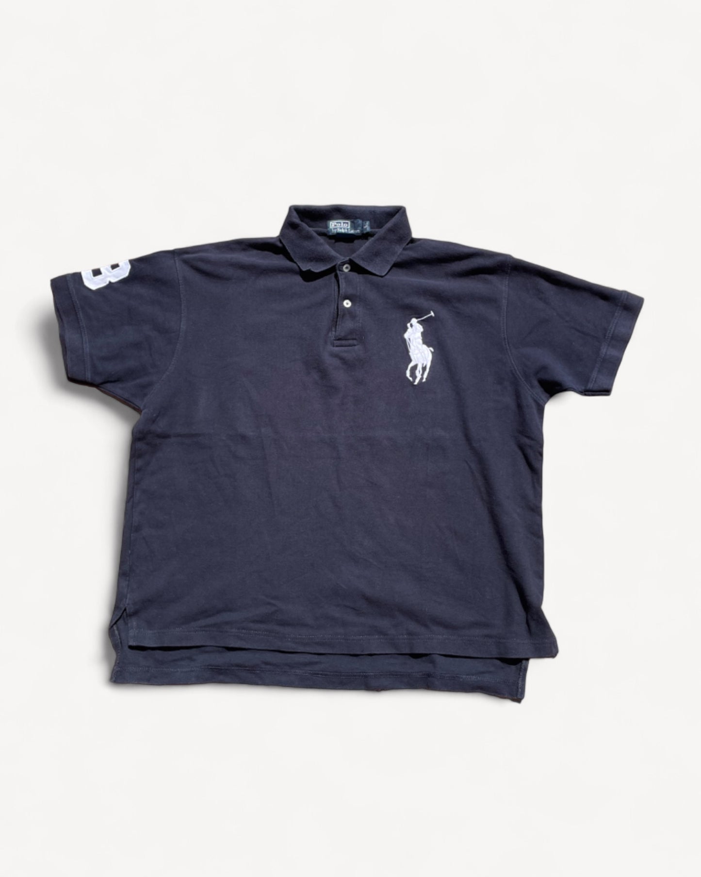 RALPH LAUREN POLO SHIRT BLACK (L)