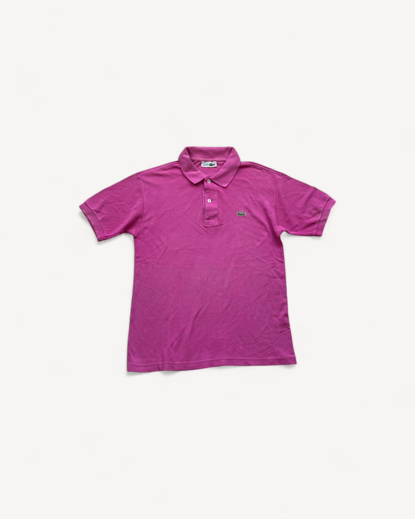 LACOSTE POLO SHIRT PINK (M)