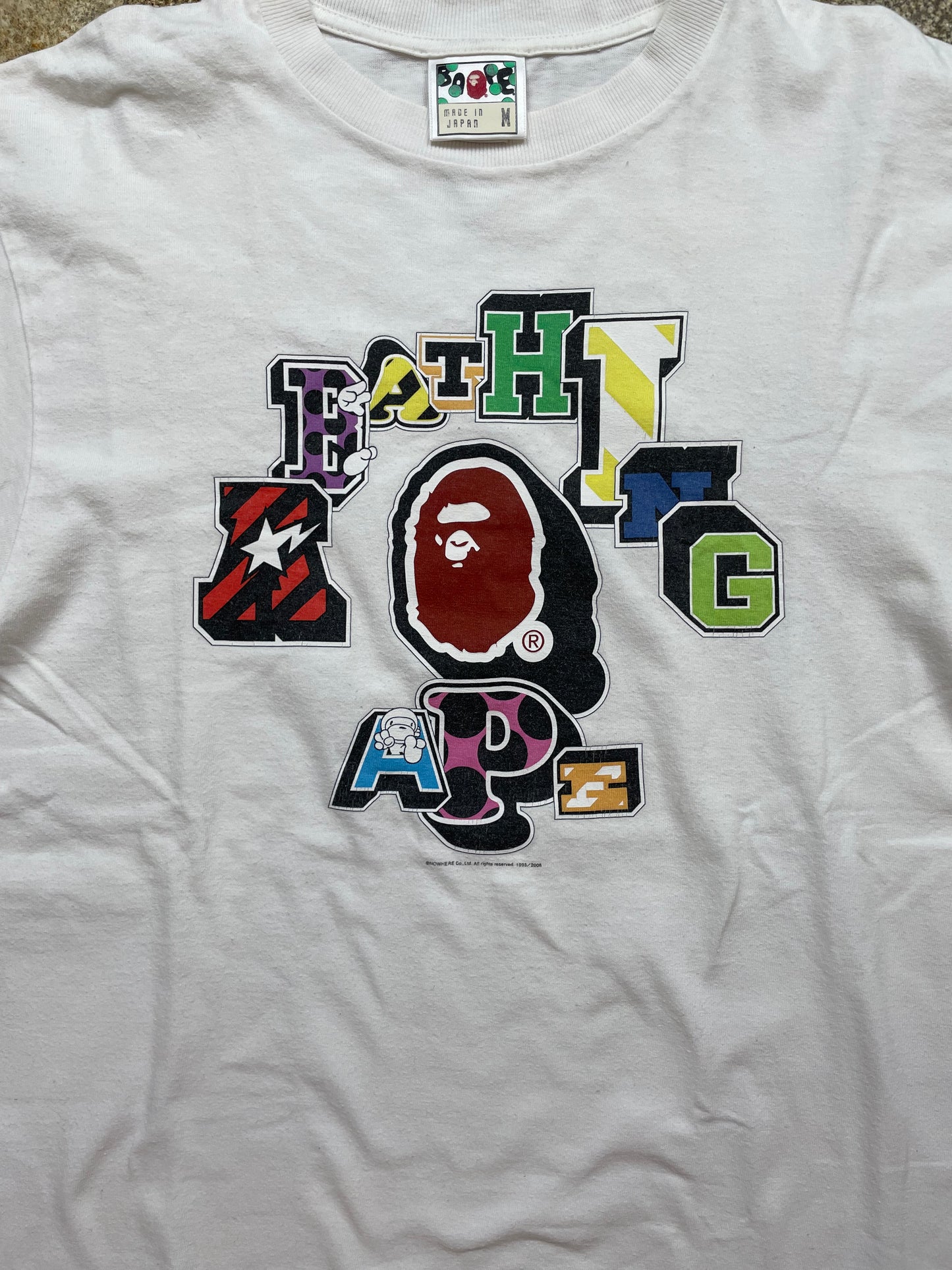 BAPE COLOR T-SHIRT (M)