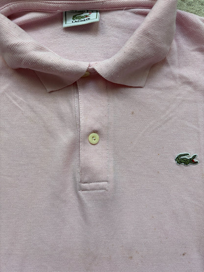 LACOSTE POLO SHIRT PINK (S)