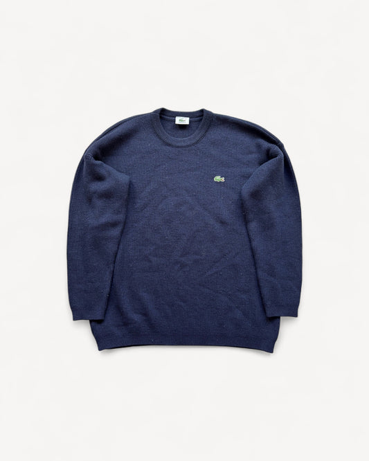 LACOSTE NAVY KNIT (M)