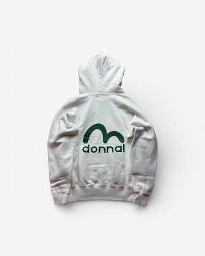 EVISU WHITE HOODIE (S)