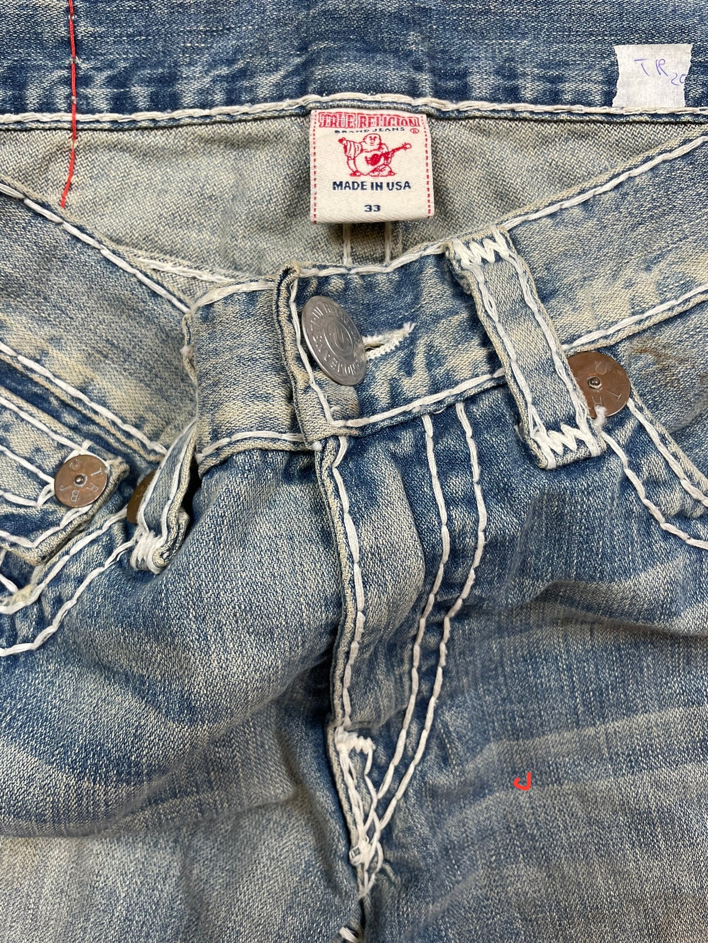 TRUE RELIGION JEANS W33 L32 #TR20