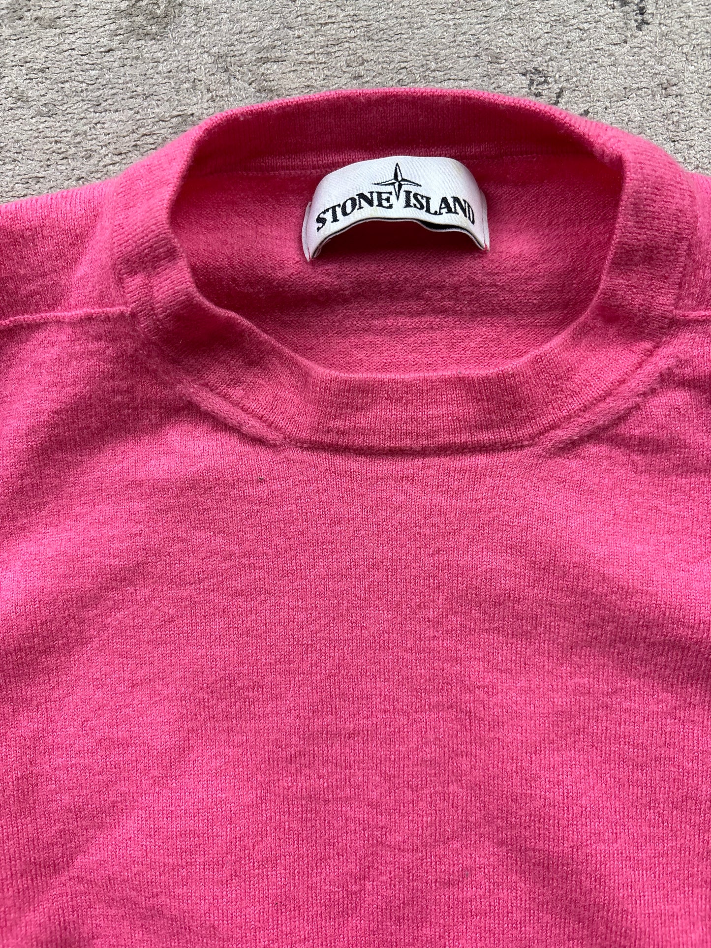 STONE ISLAND PINK KNIT (S)