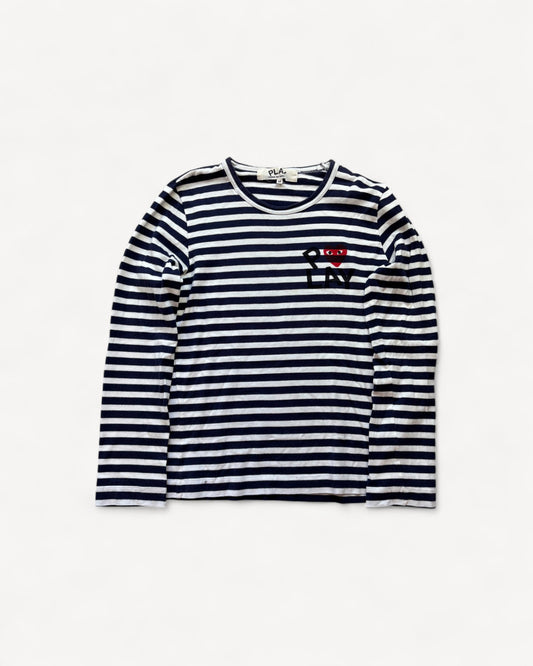CDG PLAY LONGSLEEVE (S)