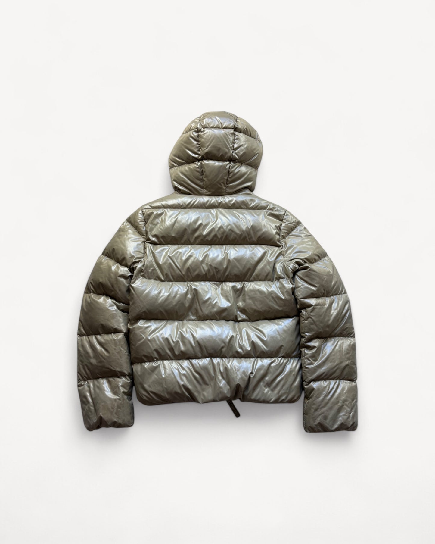 DUVETICA KAHKI PUFFER JACKET (S-M)