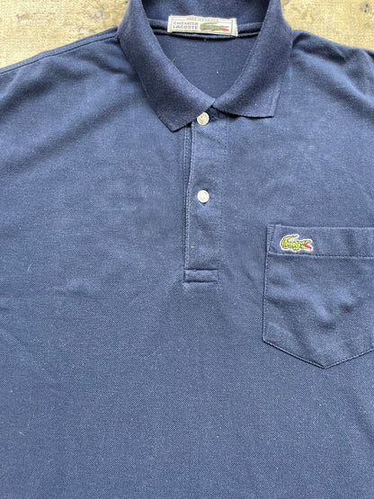 LACOSTE POLO SHIRT NAVY (L)