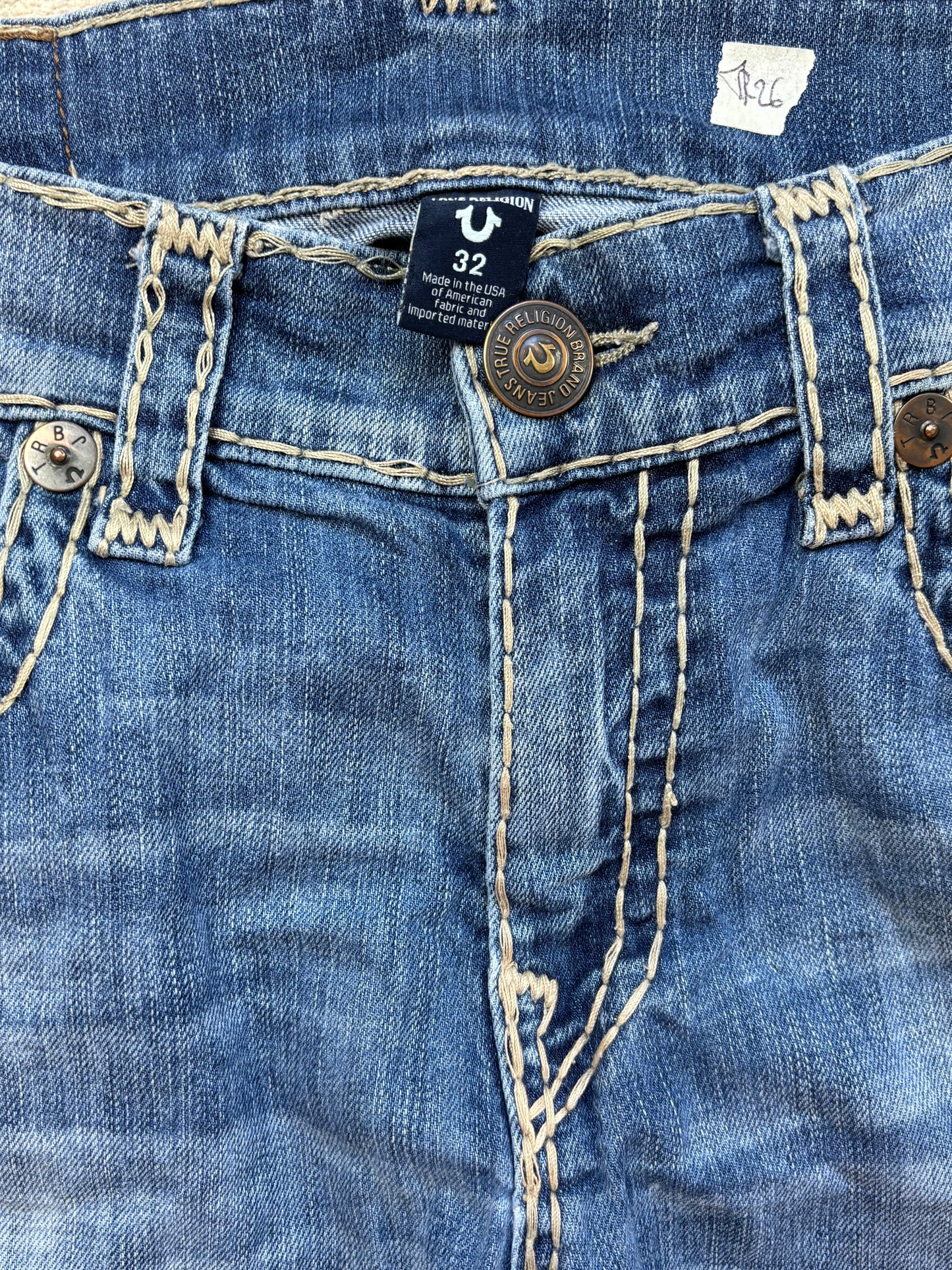 TRUE RELIGION JEANS W32 L32 #TR26