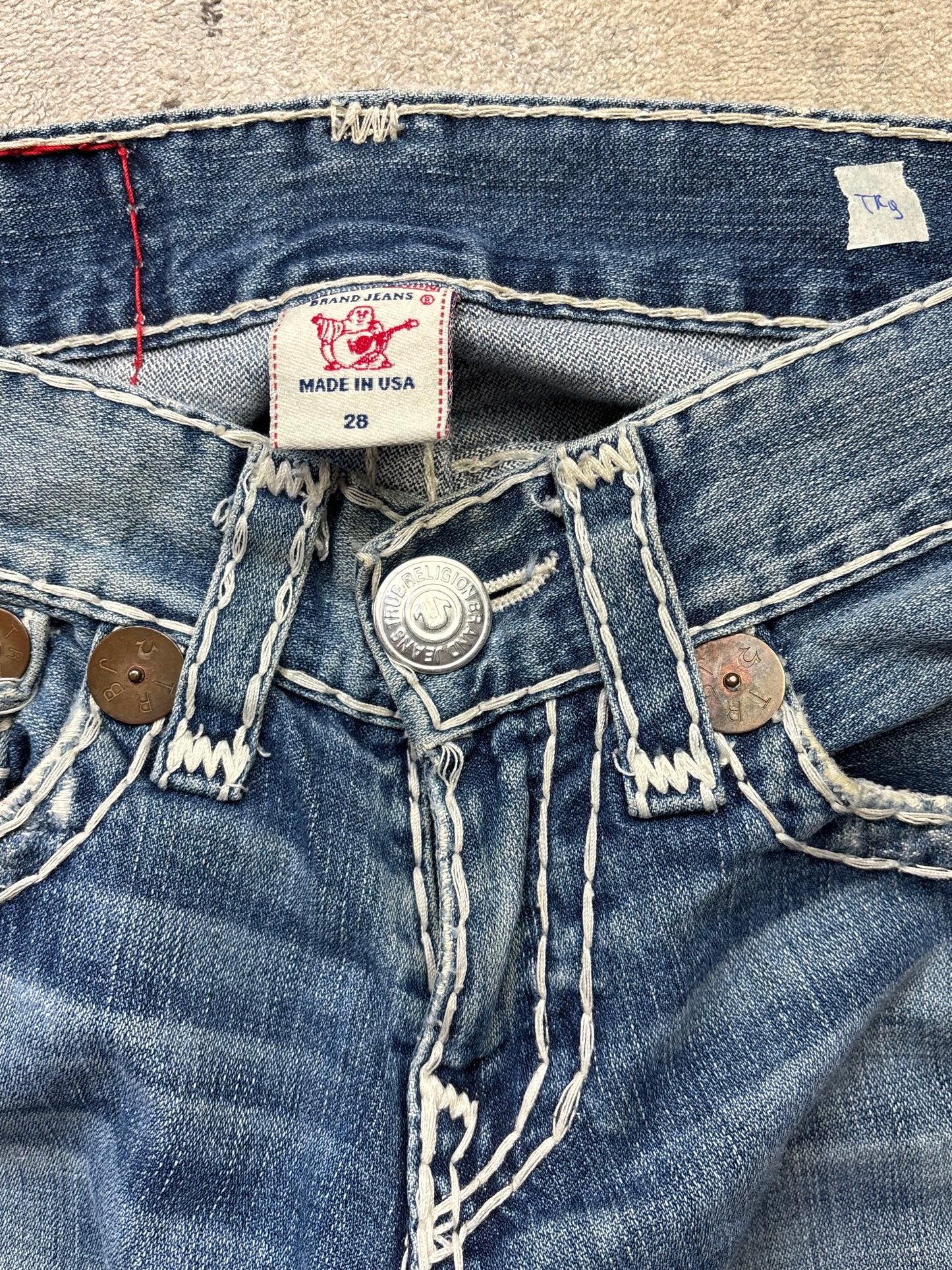 TRUE RELIGION JEANS W28 L32 #TR9