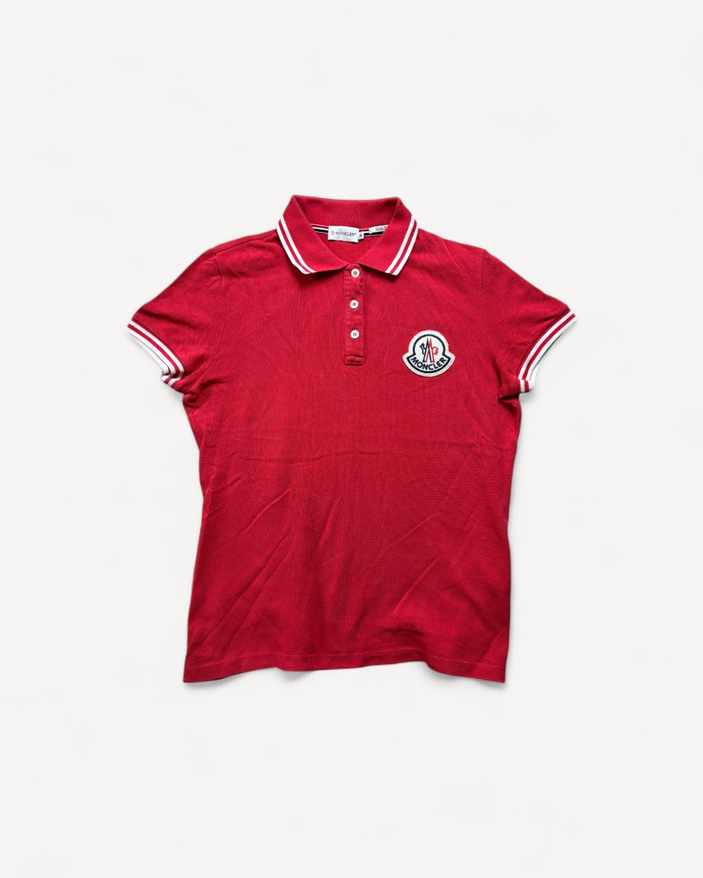 MONCLER WOMEN POLO SHIRT (M)
