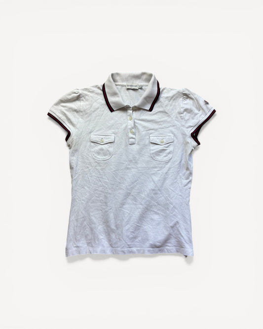 MONCLER WOMEN POLO SHIRT (M)