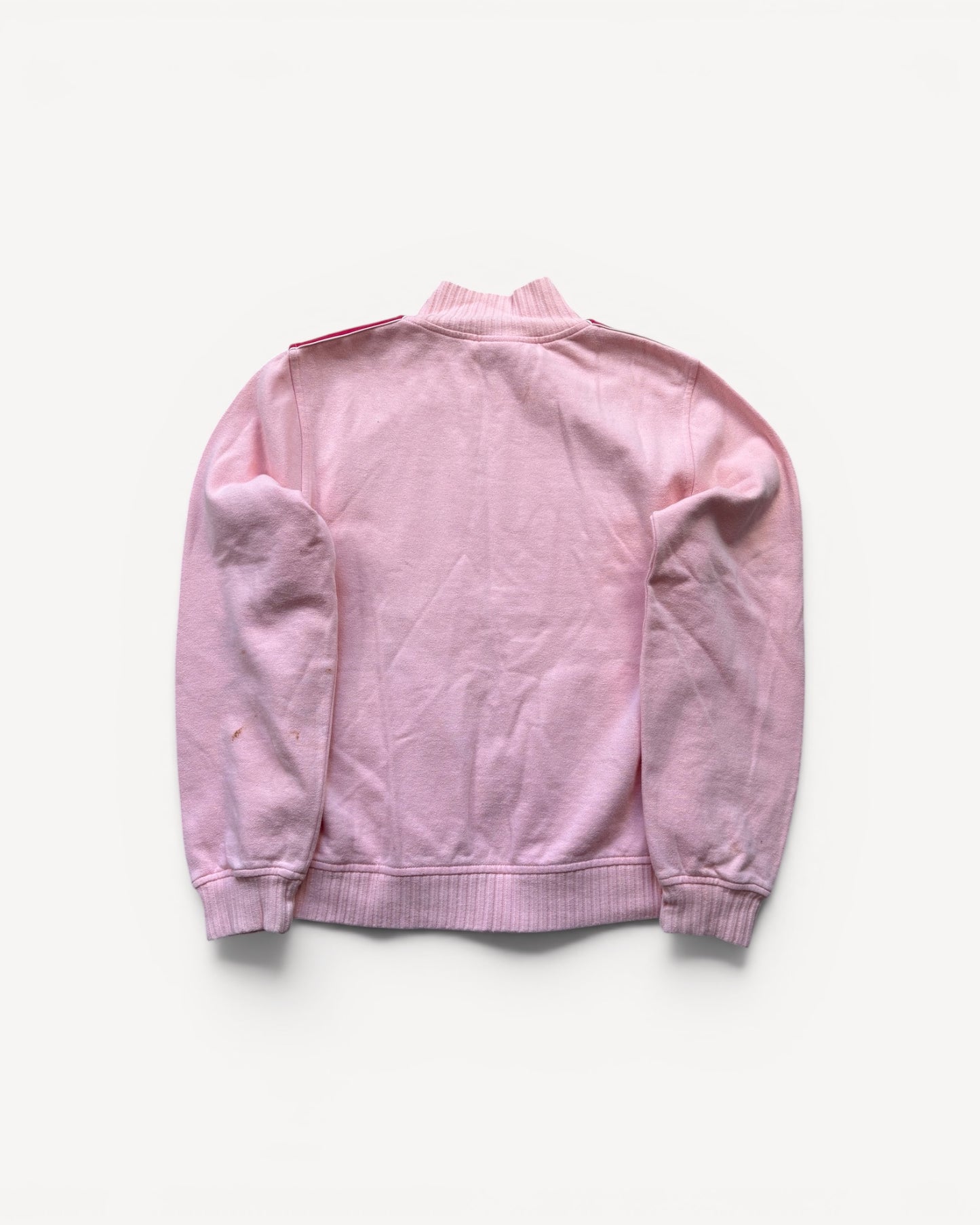 ADIDAS PINK ZIP UP VEST (S)