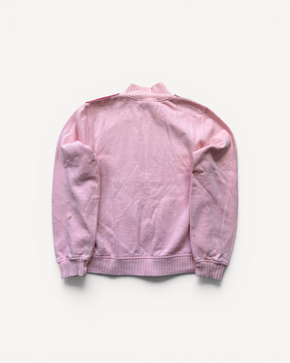 ADIDAS PINK ZIP UP VEST (S)