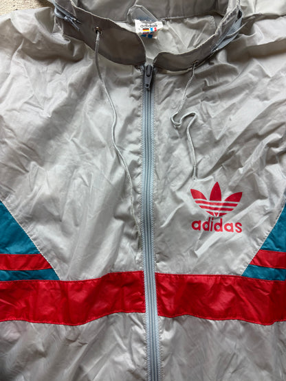 ADIDAS ZIP UP JACKET (XL)