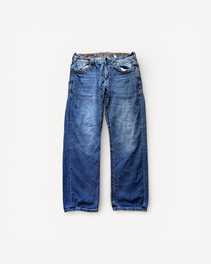 ROCK REVIVAL JEANS W38 L32 #RR22