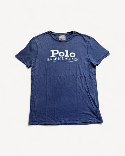 RALPH LAUREN NAVY T-SHIRT (L)