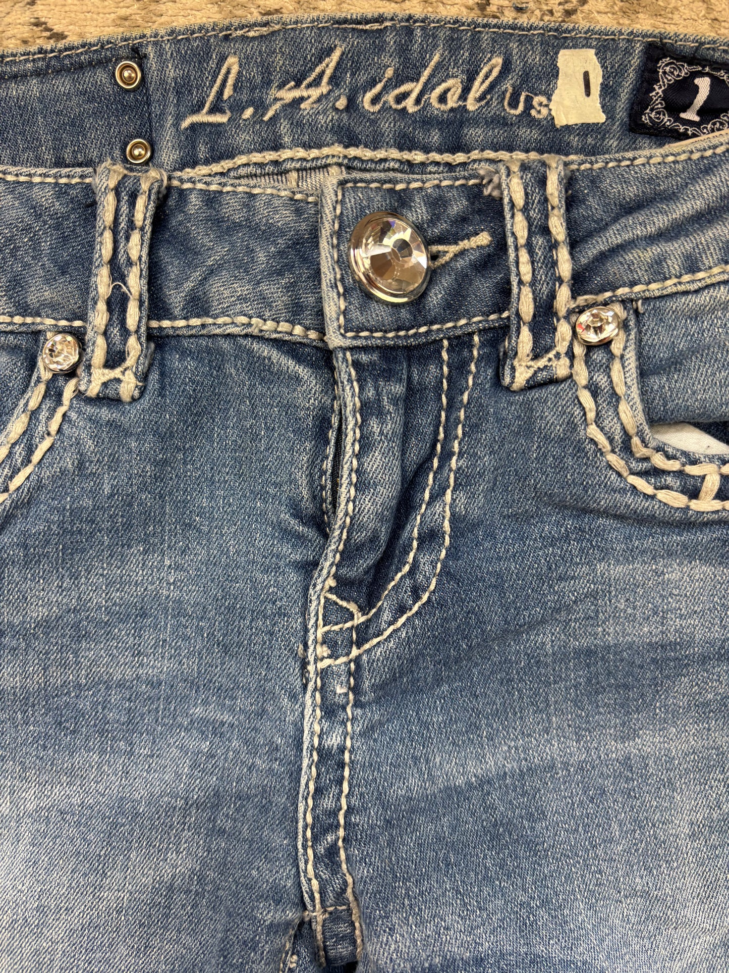 MISS ME STYLE JEANS W24 L32 #MS1