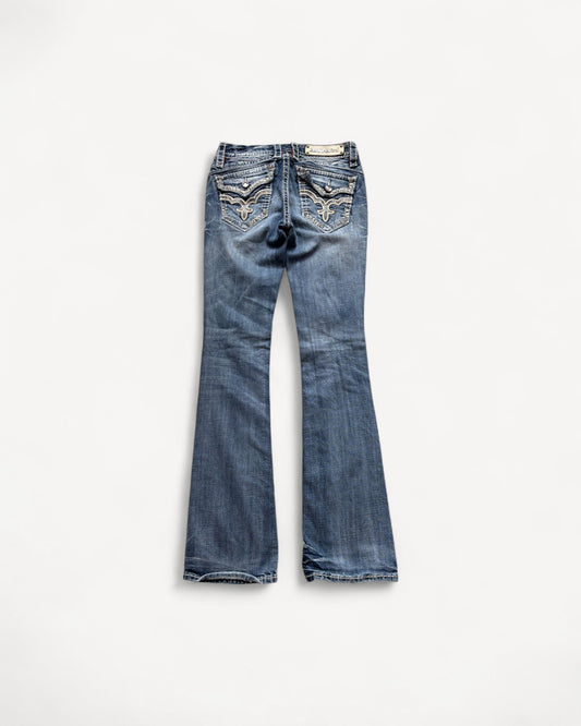 ROCK REVIVAL JEANS W26 L32 #RR1